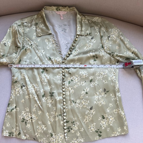 Rebecca Taylor Adela Silk Floral Button-Up Blouse. Size 2. NWOT. Never Worn. - Picture 3 of 7